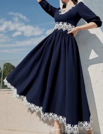 Compleu SHEIN, bleumarin Albastru