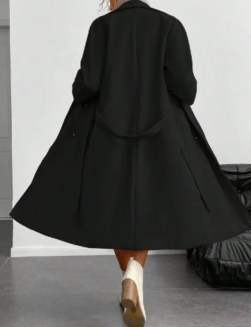 Palton SHEIN, negru Negru