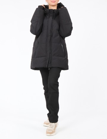Geaca impermeabila Mango, negru