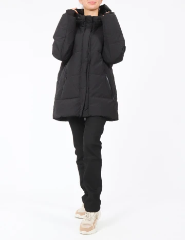 Geaca impermeabila Mango, negru Negru