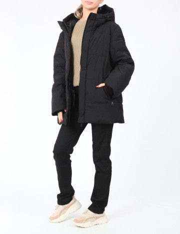 Geaca impermeabila Mango, negru