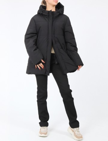 Geaca impermeabila Mango, negru