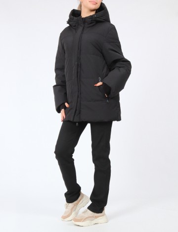 Geaca impermeabila Mango, negru