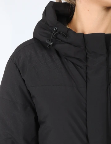 Geaca impermeabila Mango, negru Negru