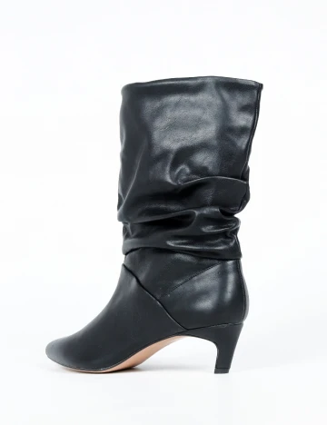 Cizme Stradivarius, negru