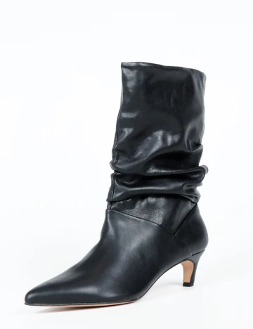 Cizme Stradivarius, negru