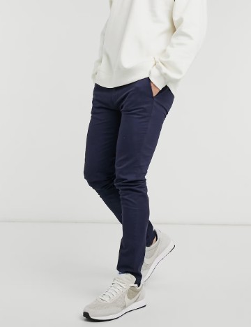 
						Pantaloni Topman, bleumarin inchis
