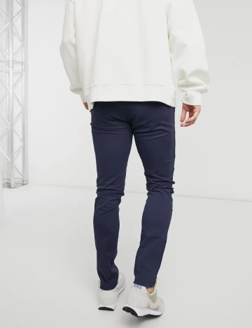 Pantaloni Topman, bleumarin inchis Albastru