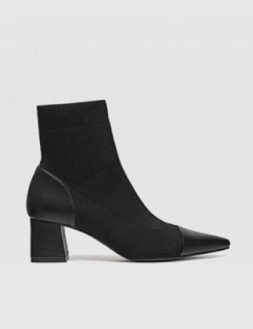 Botine Stradivarius, negru