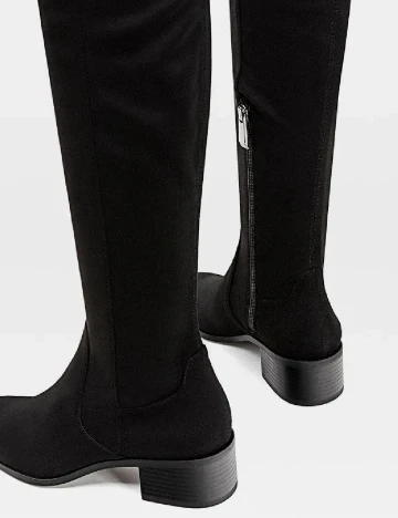 Cizme Stradivarius, negru Negru