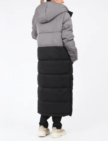 Geaca Vero Moda, gri/negru Negru