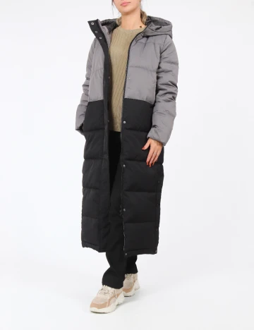 Geaca Vero Moda, gri/negru Negru