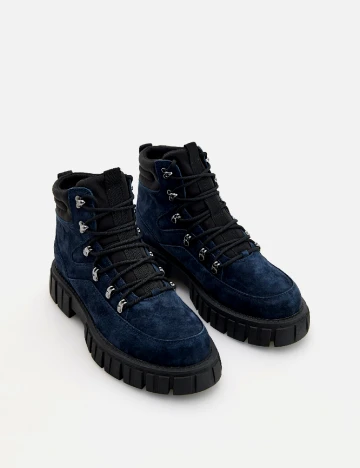 Ghete Reserved, bleumarin Albastru