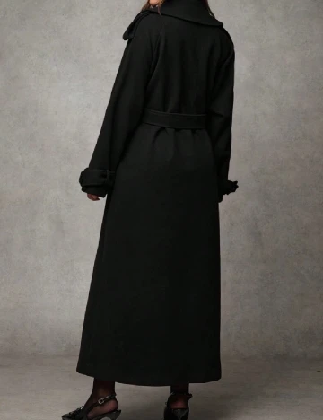 Palton SHEIN, negru Negru