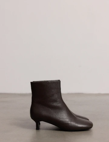 Botine Reserved, maro Maro
