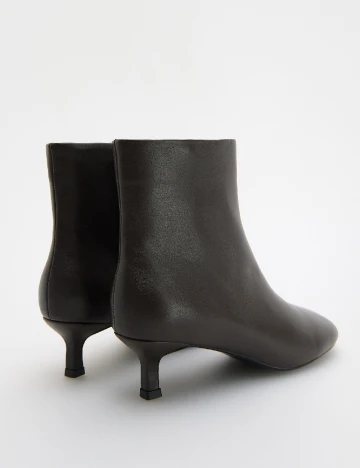 Botine Reserved, maro Maro