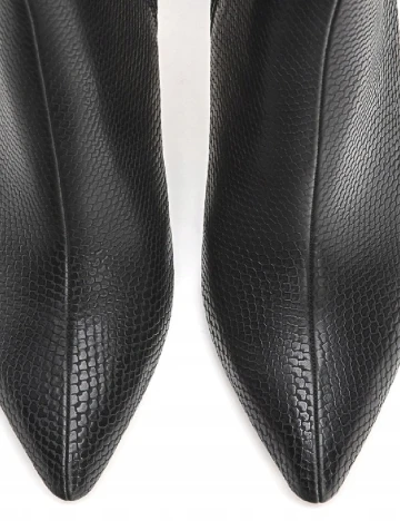 Botine Stradivarius, negru Negru