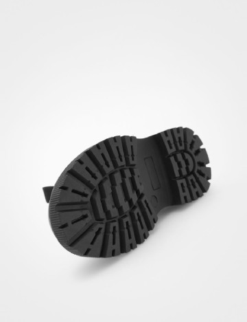 Ghete Reserved, negru/ecru