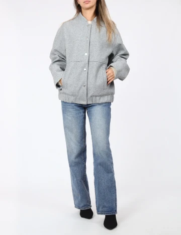 Jacheta Vero Moda, gri Gri