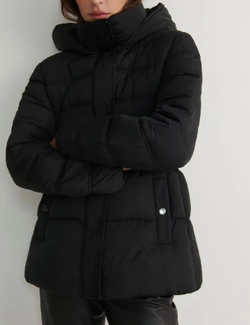 Geaca Reserved, negru Negru