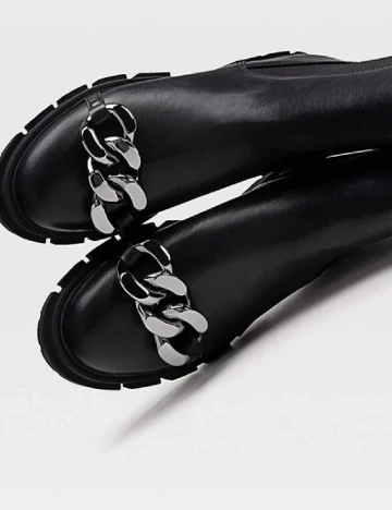 Ghete Stradivarius, negru Negru
