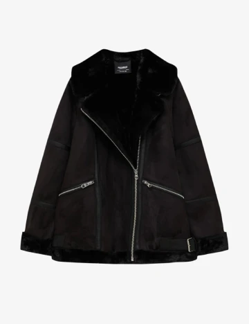 Jacheta Pull&Bear, negru Negru