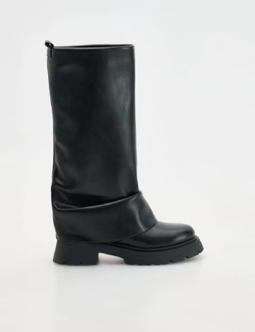Cizme Reserved, negru Negru