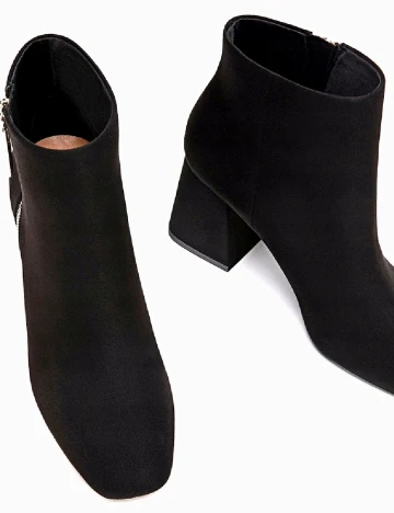 Botine Stradivarius, negru