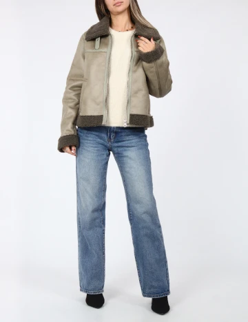 Jacheta Vero Moda, verde Verde