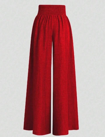 Pantaloni SHEIN, rosu
