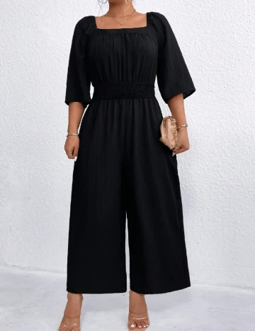 Salopeta SHEIN CURVE, n Negru