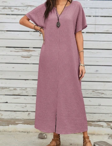 Rochie medie Emery Rose, roz Roz