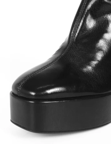 Botine Stradivarius, negru