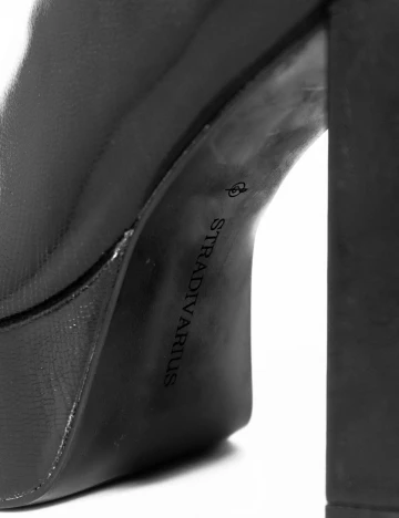 Botine Stradivarius, negru