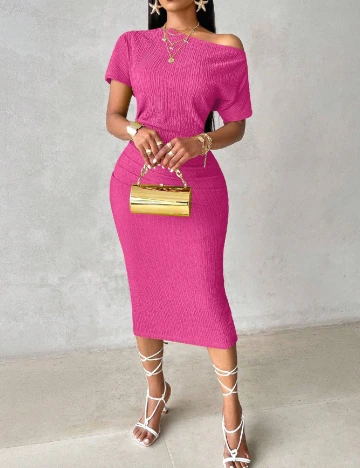 Rochie medie SHEIN, roz Roz