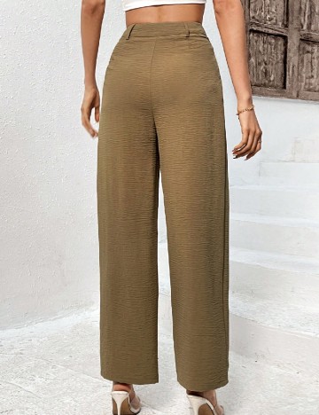 Pantaloni SHEIN, maro deschis