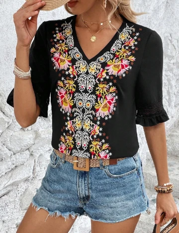 Bluza SHEIN, negru Negru