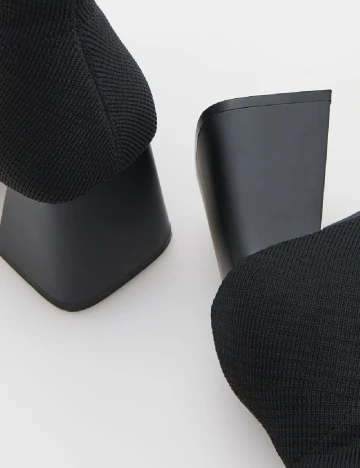 Botine Reserved, negru