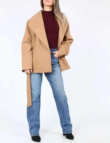 Palton Vero Moda, maro Maro