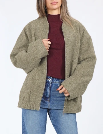 Jacheta Vero Moda, verde Verde