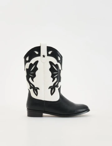 Cizme Reserved, negru Negru