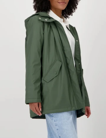 Geaca impermeabila Jacqueline de Yong, verde Verde