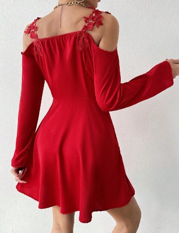 Rochie scurta SHEIN, rosu