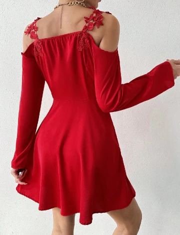 Rochie scurta SHEIN, rosu
