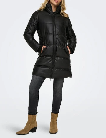 Geaca Only, negru Negru
