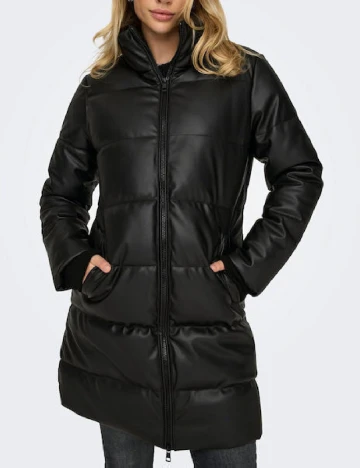 Geaca Only, negru Negru