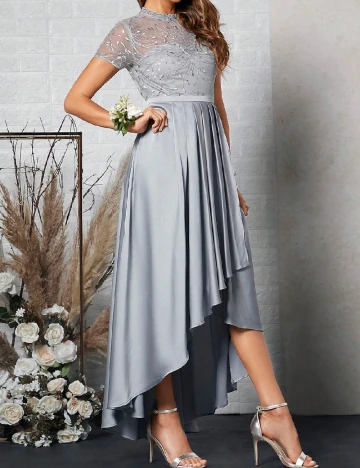 Rochie medie SHEIN, gri Gri