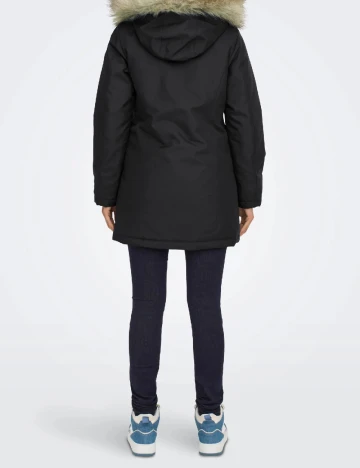 Geaca Only, negru Negru