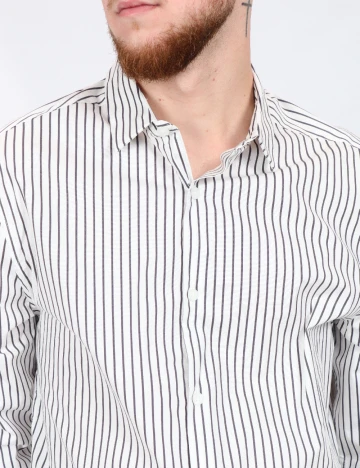 Camasa ASOS, alb Alb