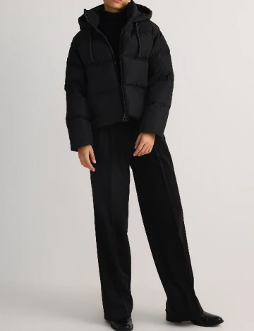 Geaca Reserved, negru Negru